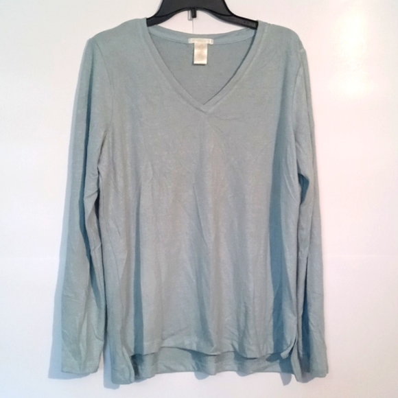 Matty M Ladies' Cozy V-Neck Top - Picture 4 of 5